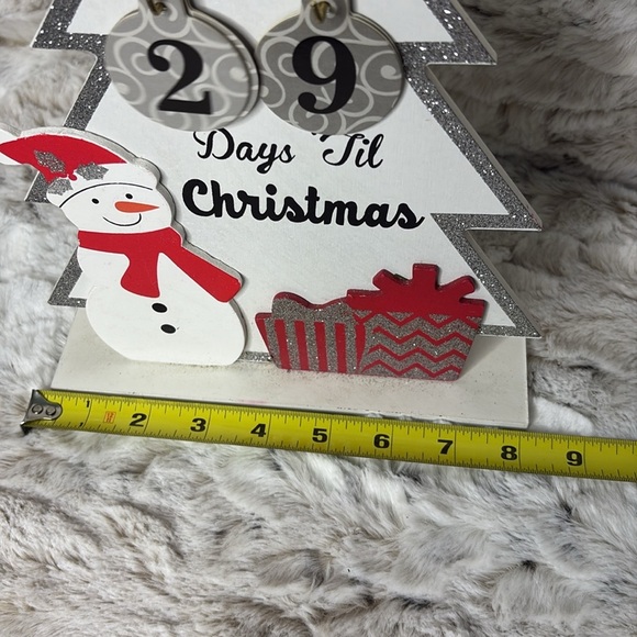 Silver and White Christmas Countdown Tree & Santa’s Ceramic Milk Jug - Picture 3 of 7